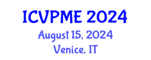 International Conference on Vibration Problems and Mechanical Engineering (ICVPME) August 15, 2024 - Venice, Italy