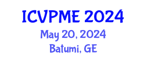 International Conference on Vibration Problems and Mechanical Engineering (ICVPME) May 20, 2024 - Batumi, Georgia