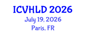 International Conference on Viral Hepatitis and Liver Disease (ICVHLD) July 19, 2026 - Paris, France