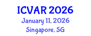 International Conference on Virtual and Augmented Reality (ICVAR) January 11, 2026 - Singapore, Singapore