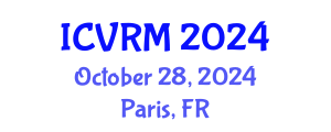 International Conference on Virtual Reality in Medicine (ICVRM) October 28, 2024 - Paris, France