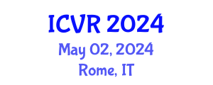 International Conference on Virtual Rehabilitation (ICVR) May 02, 2024 - Rome, Italy