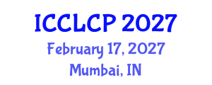 International Conference on Visible Light Communication and Positioning (ICCLCP) February 17, 2027 - Mumbai, India International Conference on Visible Light Communication and Positioning (ICCLCP) February 17, 2027 - Mumbai, India