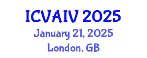 International Conference on Visual Analytics and Information Visualisation (ICVAIV) January 21, 2025 - London, United Kingdom