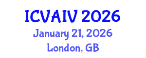 International Conference on Visual Analytics and Information Visualisation (ICVAIV) January 21, 2026 - London, United Kingdom