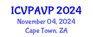 International Conference on Visual Perception and Artificial Visual Perception (ICVPAVP) November 04, 2024 - Cape Town, South Africa