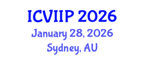 International Conference on Visualization, Imaging and Image Processing (ICVIIP) January 28, 2026 - Sydney, Australia
