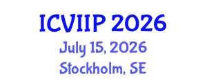 International Conference on Visualization, Imaging and Image Processing (ICVIIP) July 15, 2026 - Stockholm, Sweden