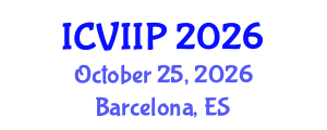 International Conference on Visualization, Imaging and Image Processing (ICVIIP) October 25, 2026 - Barcelona, Spain