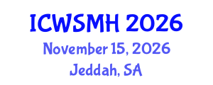 International Conference on War Studies and Military History (ICWSMH) November 15, 2026 - Jeddah, Saudi Arabia