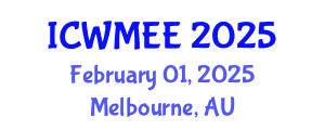 International Conference on Waste Management and Environmental Engineering (ICWMEE) February 01, 2025 - Melbourne, Australia