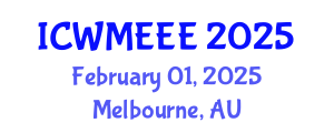 International Conference on Waste Management, Ecological and Environmental Engineering (ICWMEEE) February 01, 2025 - Melbourne, Australia