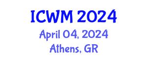 International Conference on Waste Management (ICWM) April 04, 2024 - Athens, Greece