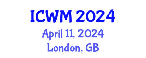 International Conference on Waste Management (ICWM) April 11, 2024 - London, United Kingdom