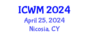 International Conference on Waste Management (ICWM) April 25, 2024 - Nicosia, Cyprus