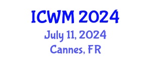 International Conference on Waste Management (ICWM) July 11, 2024 - Cannes, France