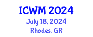 International Conference on Waste Management (ICWM) July 18, 2024 - Rhodes, Greece
