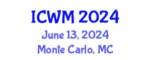 International Conference on Waste Management (ICWM) June 13, 2024 - Monte Carlo, Monaco