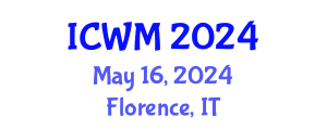 International Conference on Waste Management (ICWM) May 16, 2024 - Florence, Italy