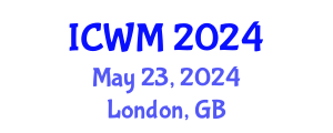 International Conference on Waste Management (ICWM) May 23, 2024 - London, United Kingdom