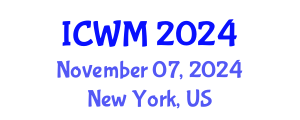 International Conference on Waste Management (ICWM) November 07, 2024 - New York, United States