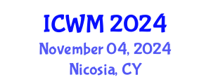 International Conference on Waste Management (ICWM) November 04, 2024 - Nicosia, Cyprus
