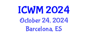 International Conference on Waste Management (ICWM) October 24, 2024 - Barcelona, Spain