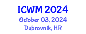 International Conference on Waste Management (ICWM) October 03, 2024 - Dubrovnik, Croatia