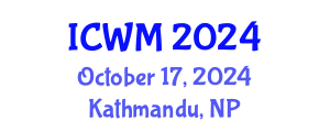 International Conference on Waste Management (ICWM) October 17, 2024 - Kathmandu, Nepal
