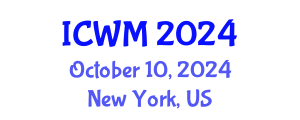 International Conference on Waste Management (ICWM) October 10, 2024 - New York, United States