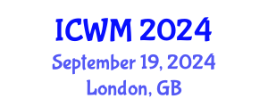 International Conference on Waste Management (ICWM) September 19, 2024 - London, United Kingdom