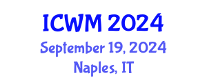 International Conference on Waste Management (ICWM) September 19, 2024 - Naples, Italy
