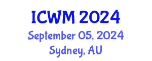 International Conference on Waste Management (ICWM) September 05, 2024 - Sydney, Australia
