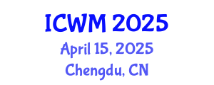 International Conference on Waste Management (ICWM) April 15, 2025 - Chengdu, China