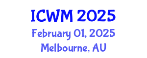 International Conference on Waste Management (ICWM) February 01, 2025 - Melbourne, Australia