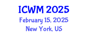 International Conference on Waste Management (ICWM) February 15, 2025 - New York, United States