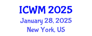 International Conference on Waste Management (ICWM) January 28, 2025 - New York, United States