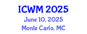 International Conference on Waste Management (ICWM) June 10, 2025 - Monte Carlo, Monaco