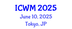 International Conference on Waste Management (ICWM) June 10, 2025 - Tokyo, Japan