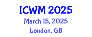 International Conference on Waste Management (ICWM) March 15, 2025 - London, United Kingdom