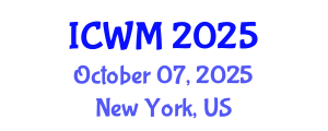 International Conference on Waste Management (ICWM) October 07, 2025 - New York, United States