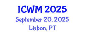 International Conference on Waste Management (ICWM) September 20, 2025 - Lisbon, Portugal