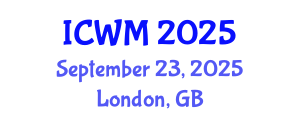 International Conference on Waste Management (ICWM) September 23, 2025 - London, United Kingdom