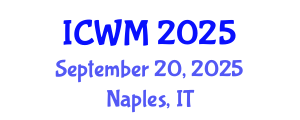 International Conference on Waste Management (ICWM) September 20, 2025 - Naples, Italy