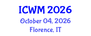 International Conference on Waste Management (ICWM) October 04, 2026 - Florence, Italy International Conference on Waste Management (ICWM) October 04, 2026 - Florence, Italy