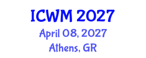 International Conference on Waste Management (ICWM) April 08, 2027 - Athens, Greece International Conference on Waste Management (ICWM) April 08, 2027 - Athens, Greece