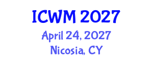 International Conference on Waste Management (ICWM) April 24, 2027 - Nicosia, Cyprus International Conference on Waste Management (ICWM) April 24, 2027 - Nicosia, Cyprus