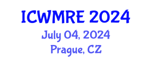 International Conference on Waste Management, Recycling and Environment (ICWMRE) July 04, 2024 - Prague, Czechia
