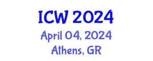 International Conference on Wastewater (ICW) April 04, 2024 - Athens, Greece