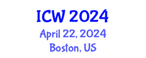 International Conference on Wastewater (ICW) April 22, 2024 - Boston, United States